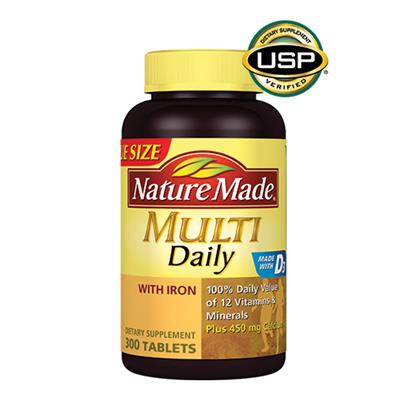 ネイチャーメイド マルチ with 鉄(Multi Daily with Iron)