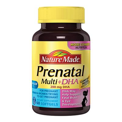 ネイチャーメイド 妊婦用マルチ + DHA(Prenatal Multi + DHA)