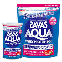 SAVAS(ザバス) アクア ホエイプロテイン１００