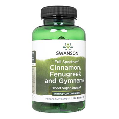フルスペクトラム・シナモン・フェヌグリーク&ギムネマ(Swanson)