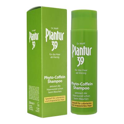 (カラー・ストレスで傷んだ髪用)カフェインシャンプー・コンディショナー(Plantur39)