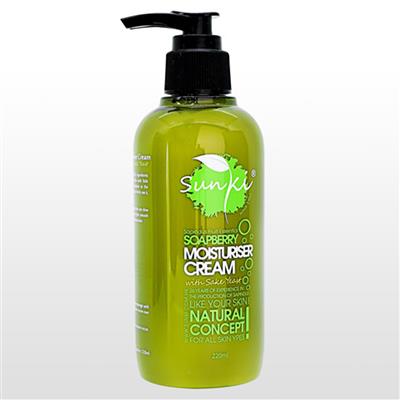 ソープベリーモイスチャライザークリームwithサケイースト(Sunki)