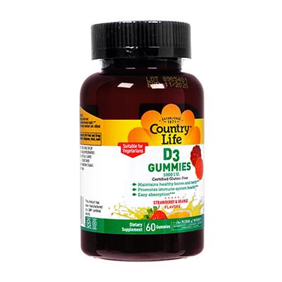 D3グミ ストロベリー&オレンジ味(CountryLife)