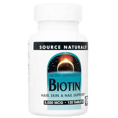 ビオチン(SourceNaturals)