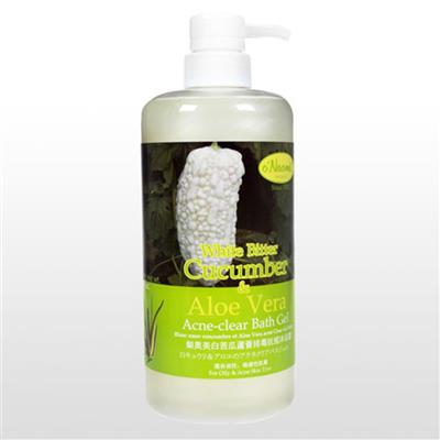 ホワイトビターキューカンバー&アロエベラバスジェル[O'Naomi]