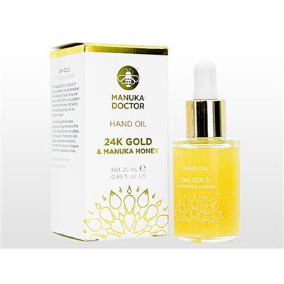 24Kゴールド&マヌカハニーハンドオイル(マヌカドクター)