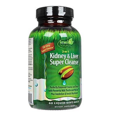 キドニー&リバースーパークレンズ(IrwinNaturals)